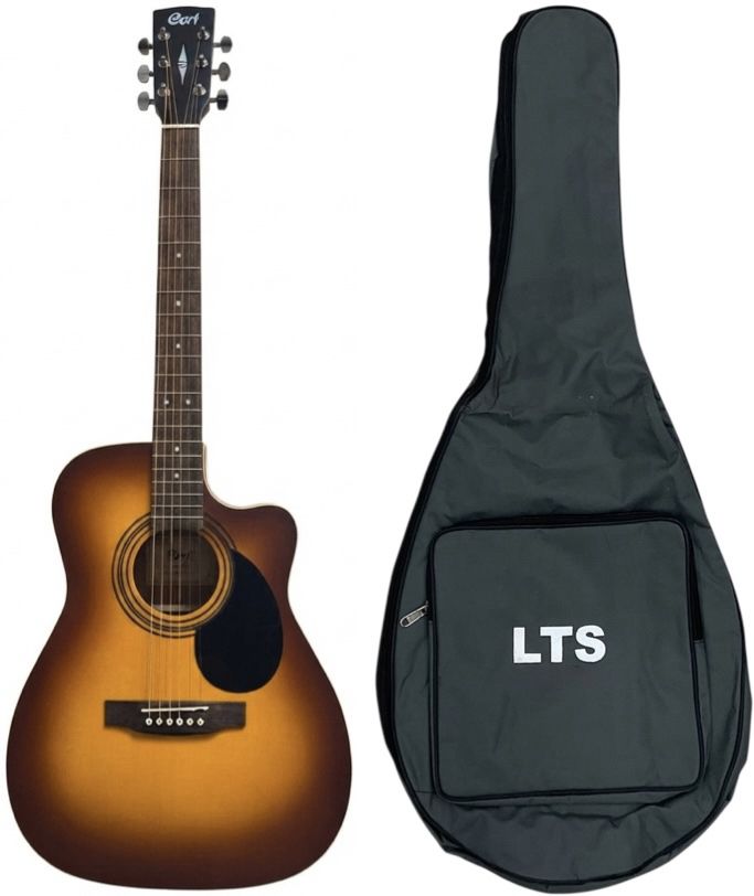 AF500C SB With bag Acoustic Guitar Mahogany Mahogany Right Hand Orientation-image-18