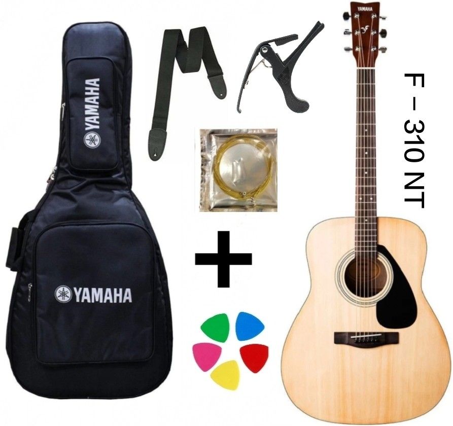yamaha F - 310 NT WITH COVER , BELT , STRING SET , CAPO , PICK Acoustic Guitar Rosewood Rosewood-picture-31