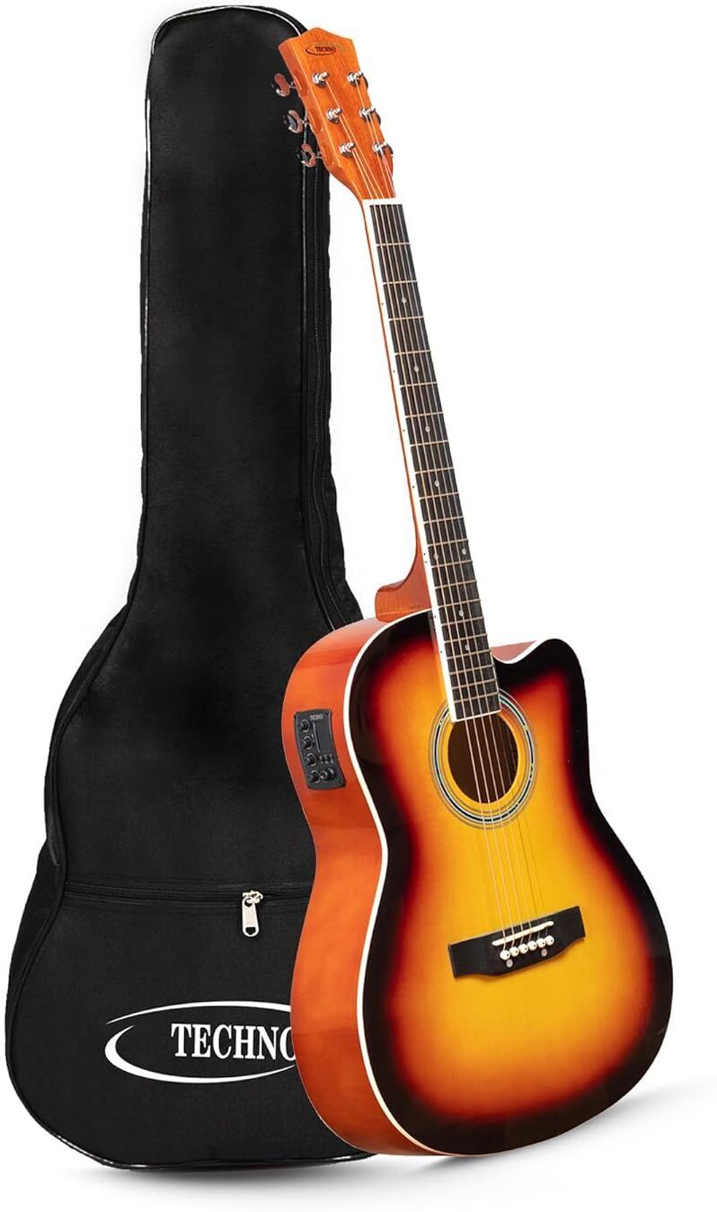 techno 39cEQ Semi-acoustic Guitar Spruce Rosewood Right Hand Orientation-picture-22