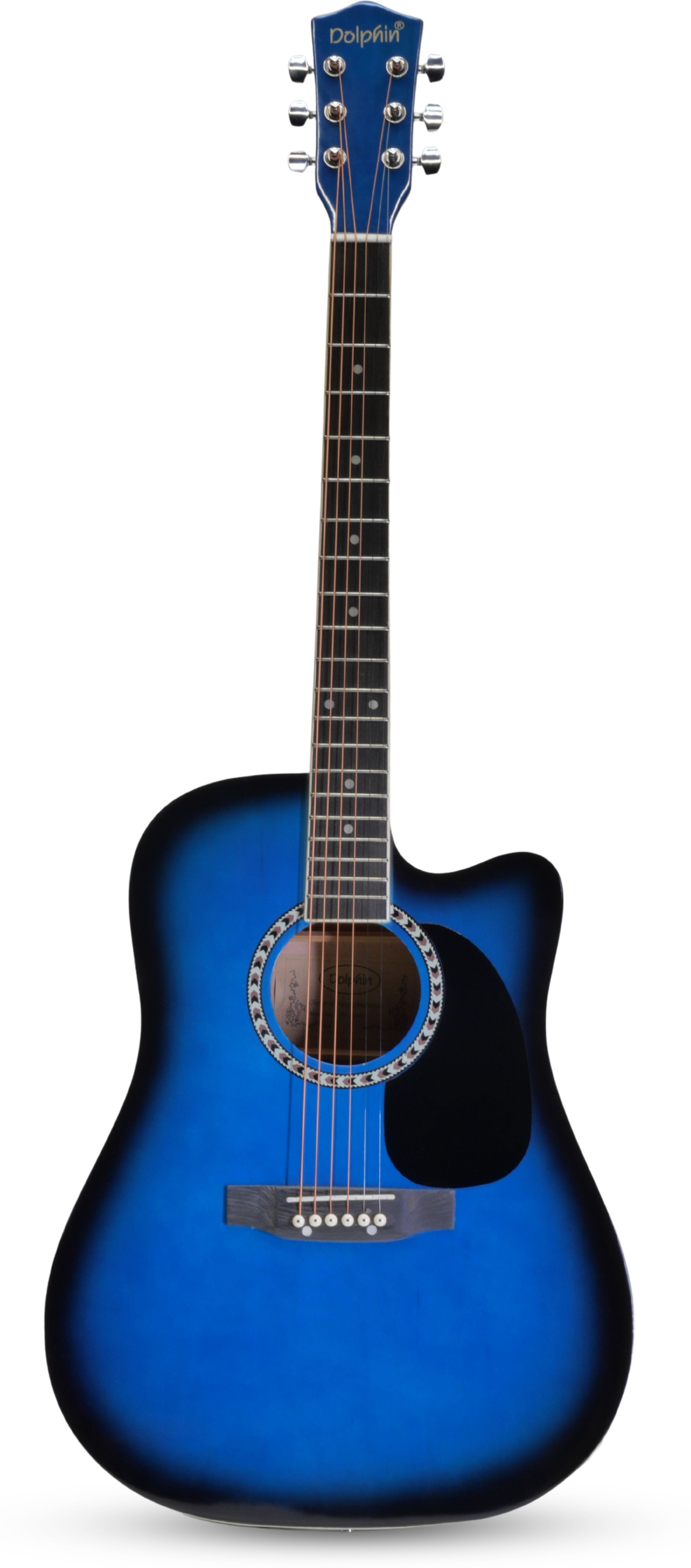 dolphin DT - 1000C Acoustic Guitar Linden Wood Rosewood Right Hand Orientation-picture-0