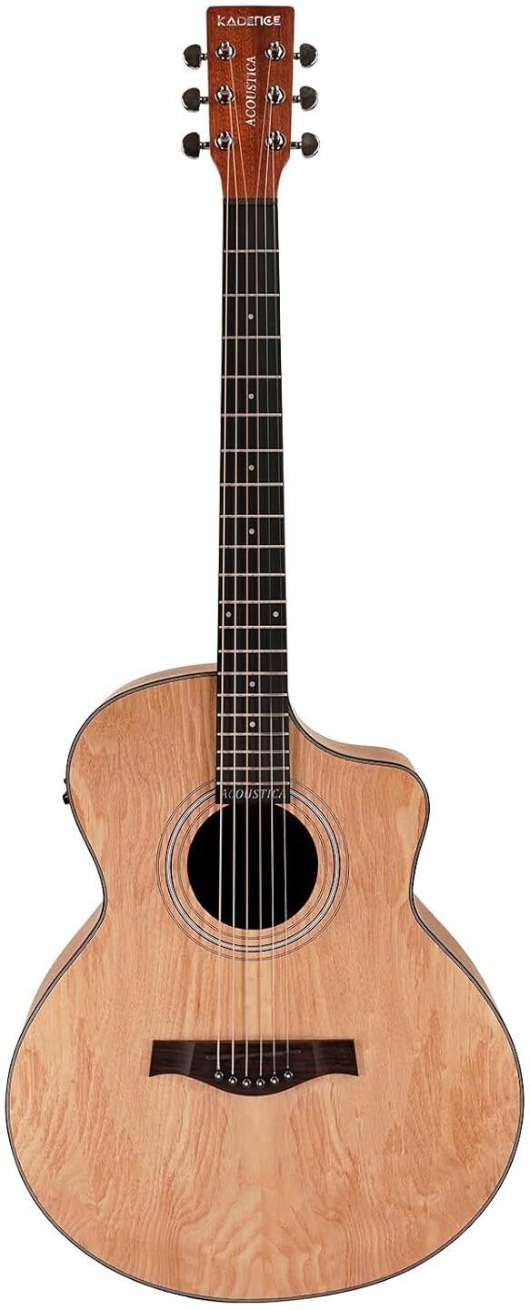 A-06-EQ(with Online Classes) Acoustic Guitar Ash Rosewood Right Hand Orientation-image-3