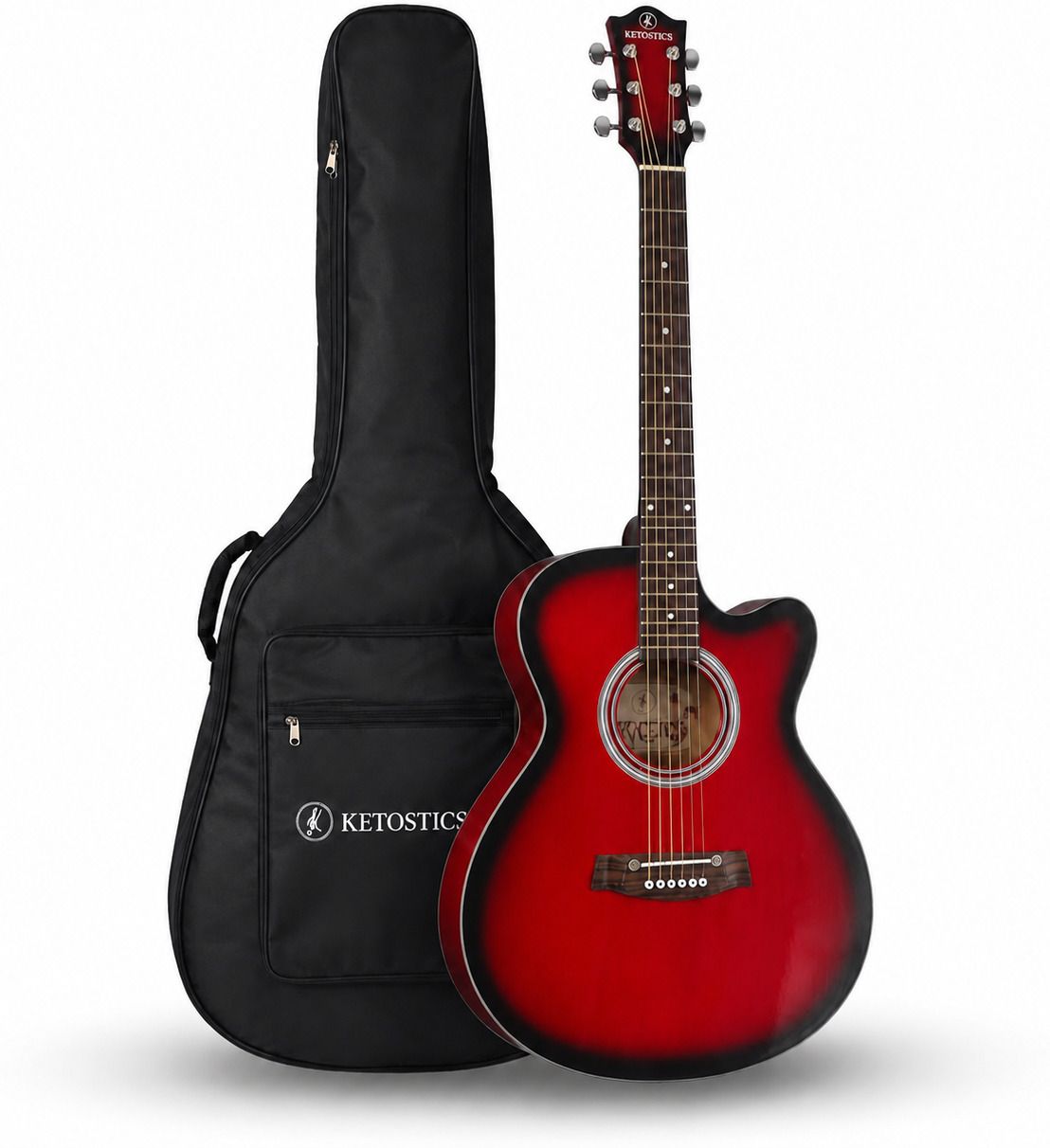 ketostics 41C BLACK Acoustic Guitar Rosewood Rosewood Right Hand Orientation-picture-14