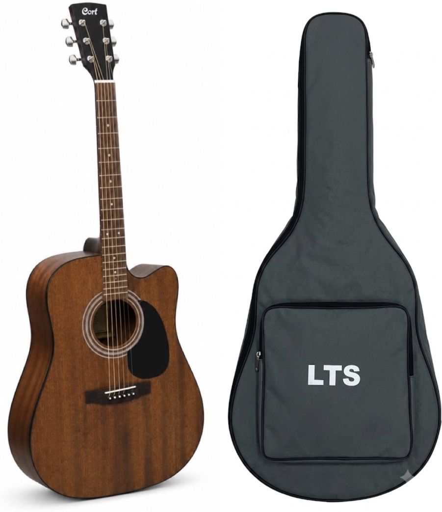 cort AD300MC OP Acoustic Guitar Mahogany Mahogany Right Hand Orientation-picture-45