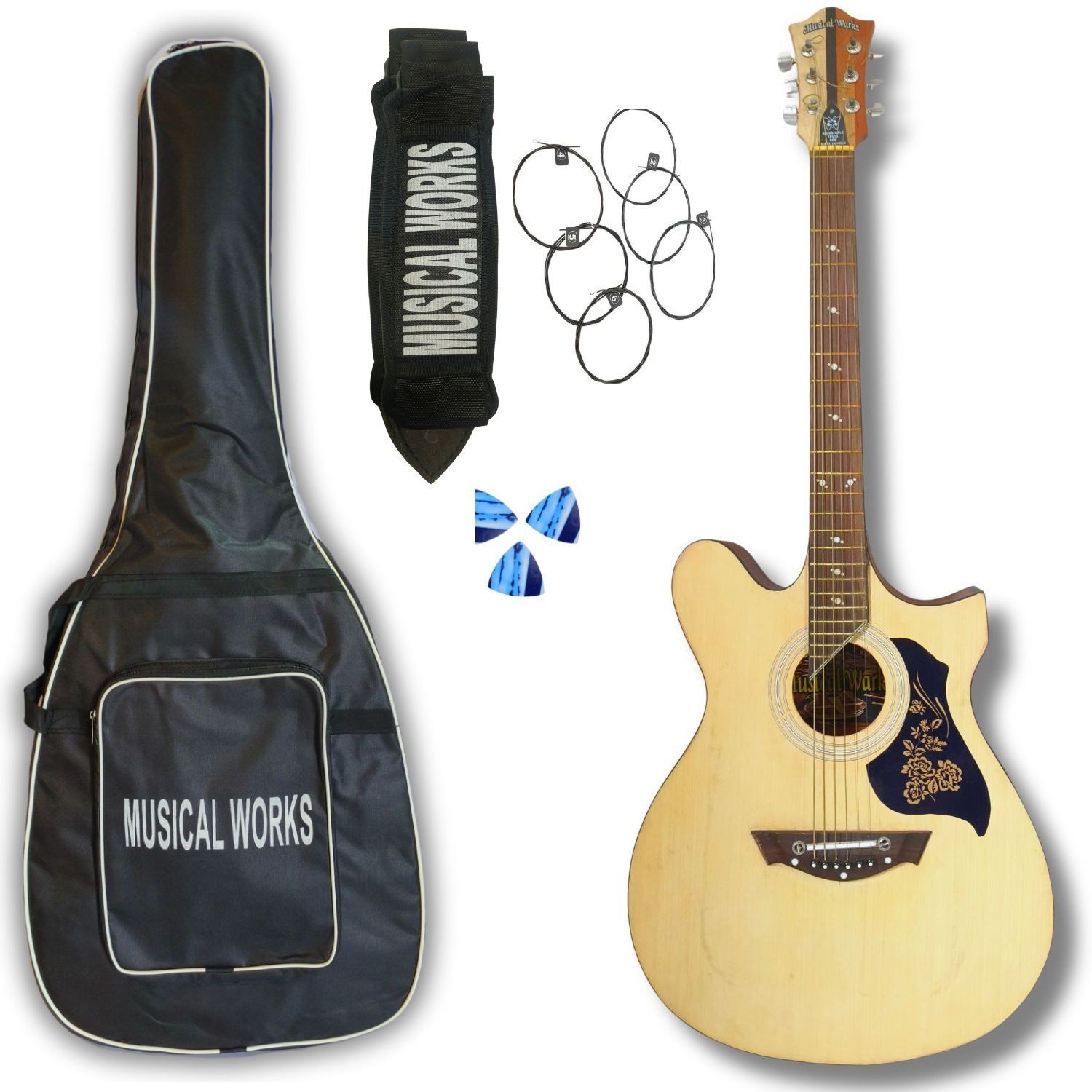 musicalstore saw-01 Acoustic Guitar Tonewood Rosewood Right Hand Orientation-picture-31