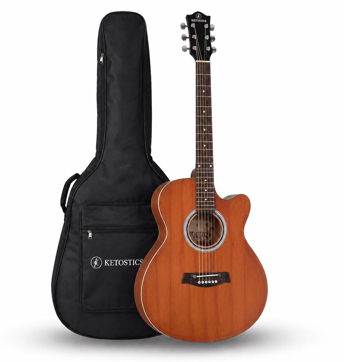 ketostics 41C BLACK Acoustic Guitar Rosewood Rosewood Right Hand Orientation-picture-41