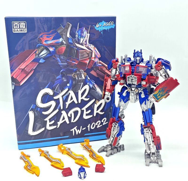 kitmeer TW-1022 Optimus Prime Weapon Set Refned Painting Version 17.5cm-picture-0