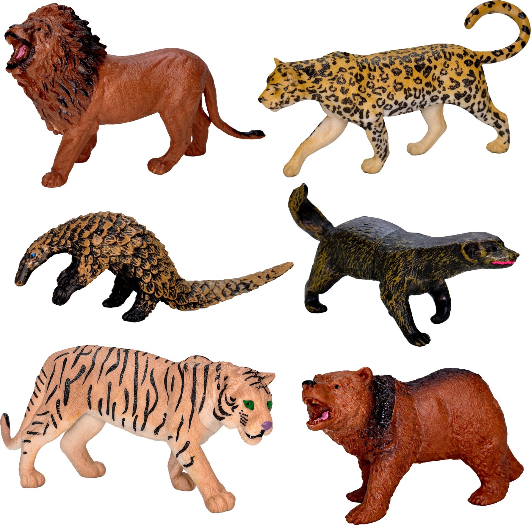 toyify Premium Jungle Animal Toys Figures Set of 6 Realistic Lion Animals Toy for Kids-picture-33