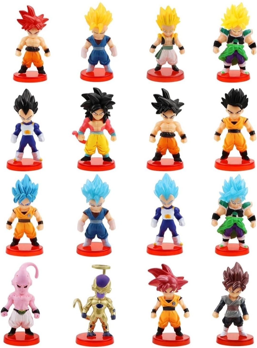 Draogn Ball Z Goku Action Figure Set of 16 Toys | High-Detail Anime PVC Statue-image-40