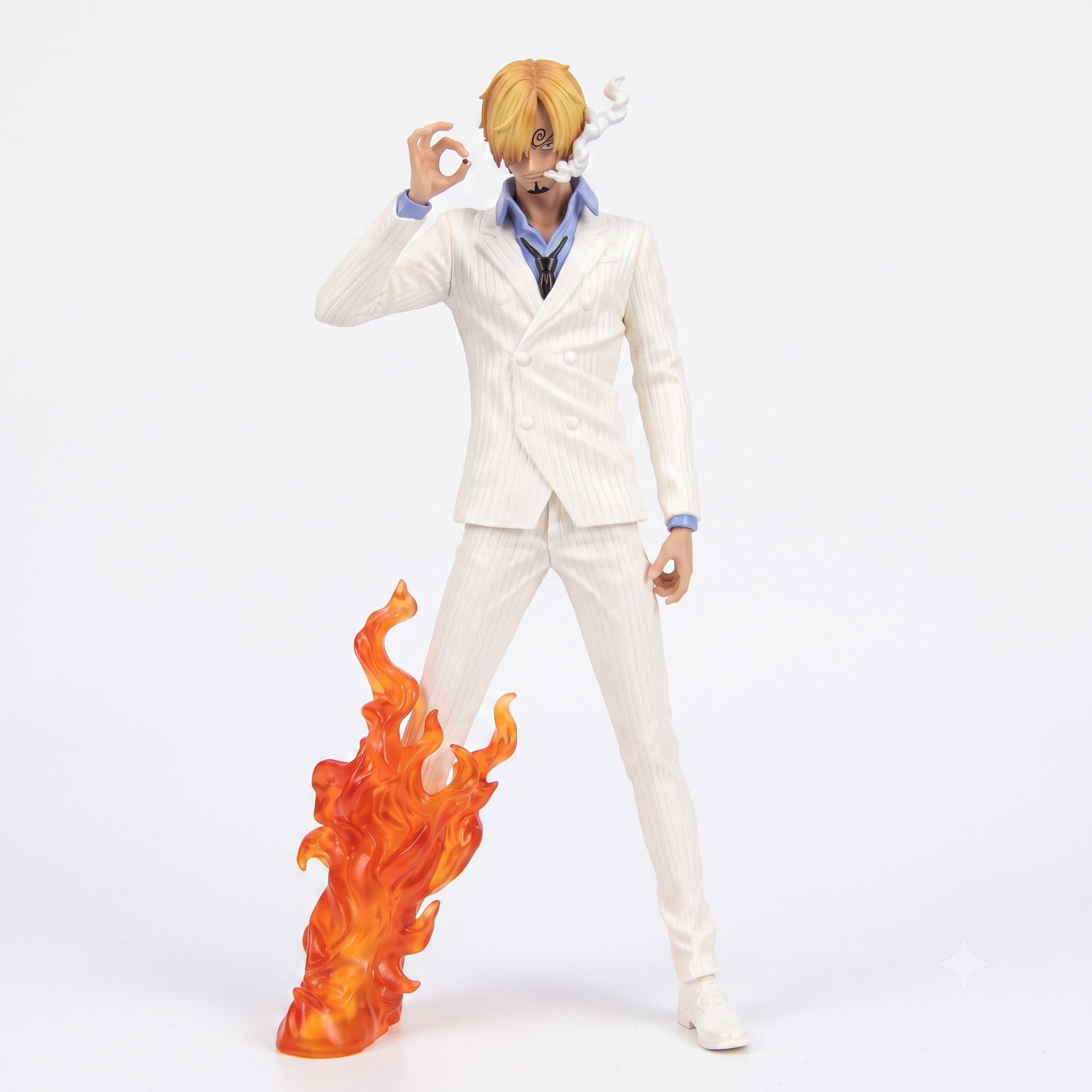 One piece White Sanji Standing 30cm (Blister+Box) Anime Action figure-image-22