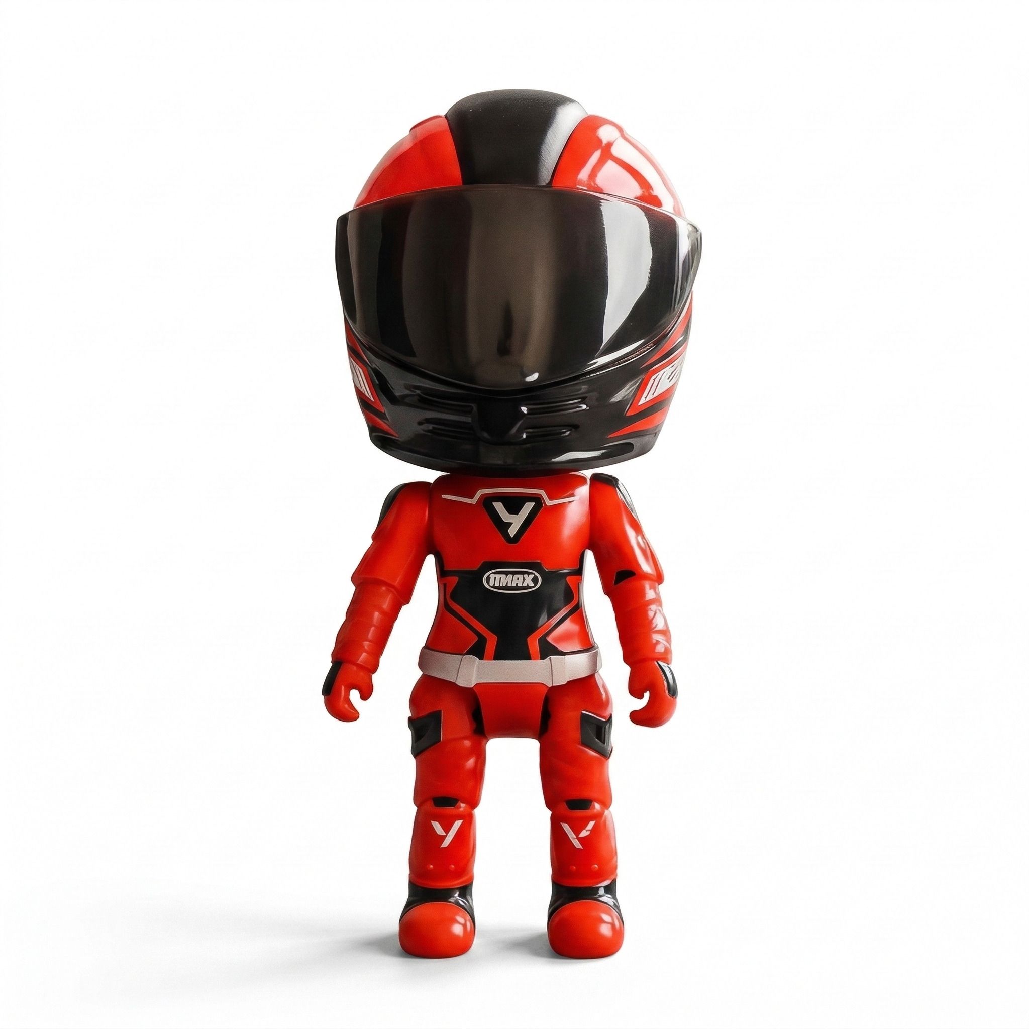 MotoGP Die Cast Helmet Figure Transforming Poseable Racing Toy-image-18