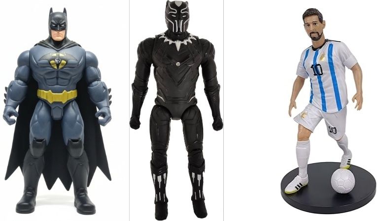 Pack Of BATMAN BLACK PANTHER & MESSI Best For Kids Room Decor-image-46