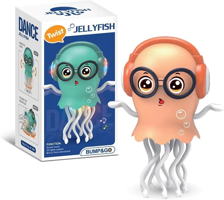 Dancing Jelly Toy for Kids, Crawling, Standing, & Obstacle Avoidance-image-28