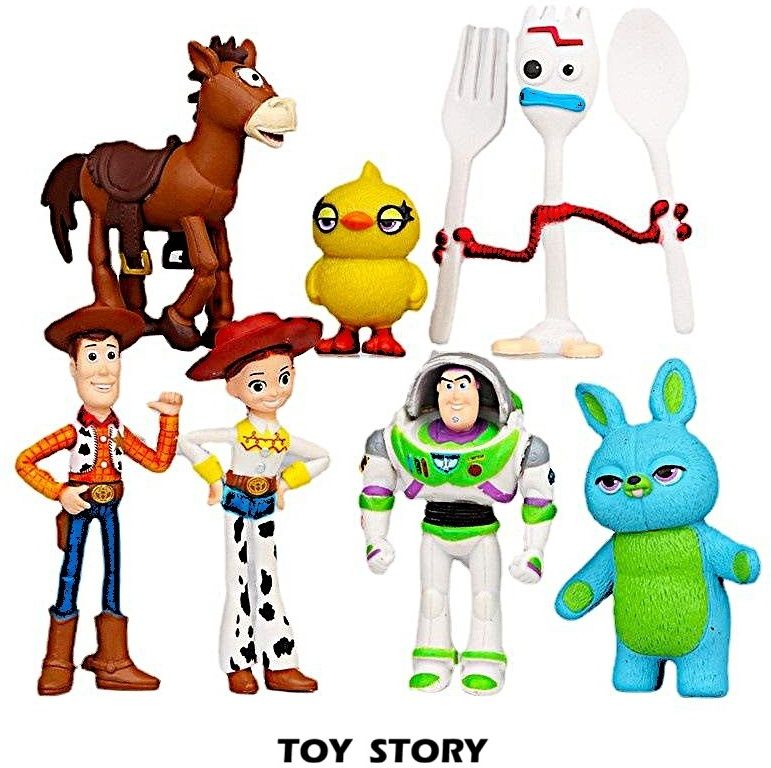 Toy Story Cartoon Friends Mini Toy Figures Movie Models-image-38