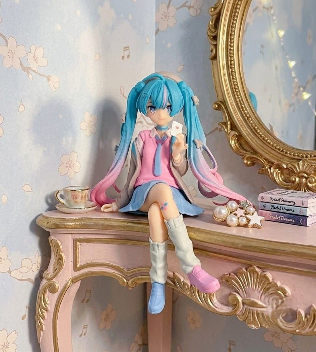 ssappliances Hatsune Miku Sitting Action Figure 20 CM | Vocaloid Anime-picture-38