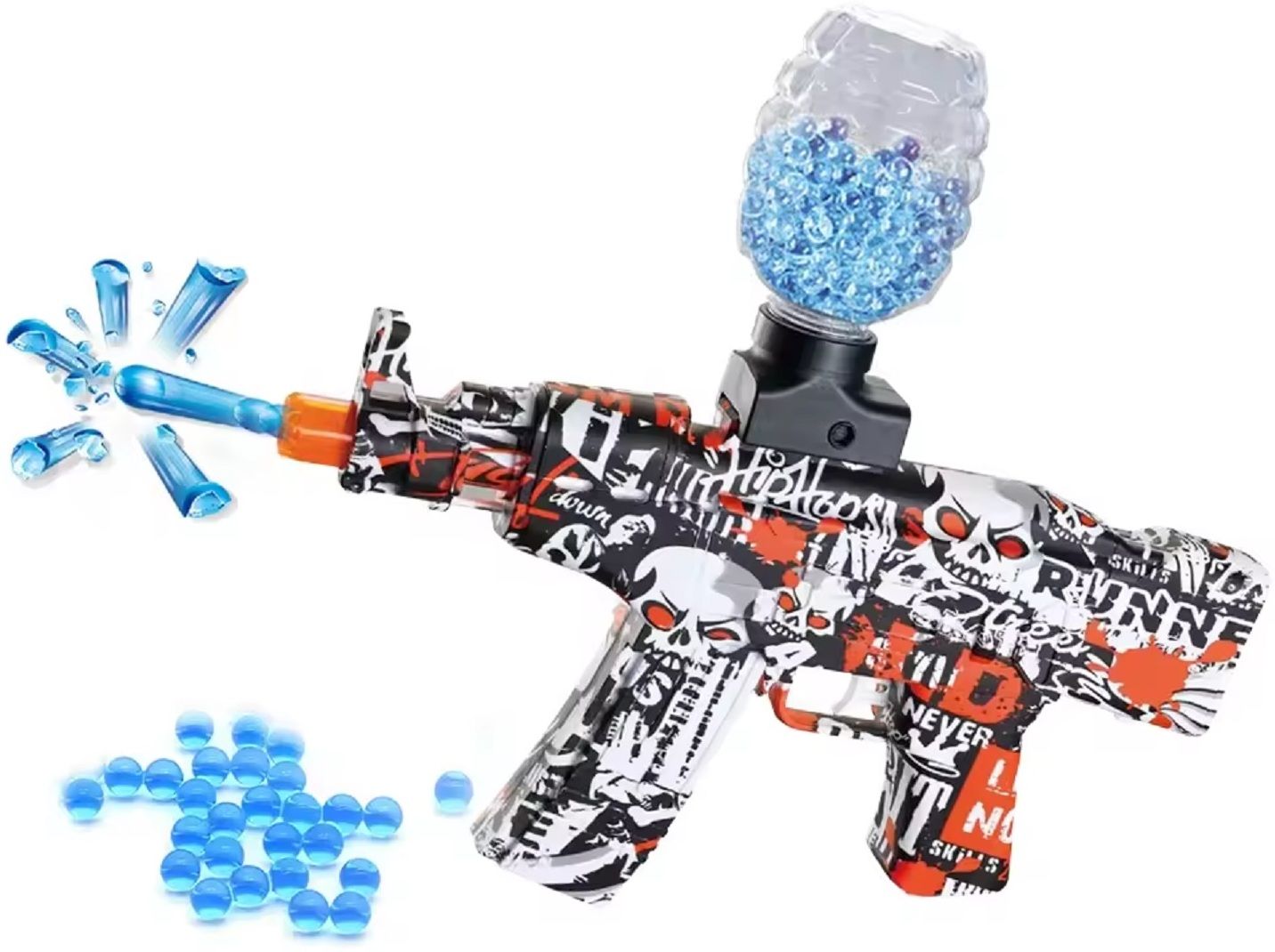 Plastic Toy Gun Electric AK47 Gel Ball Gun Full-Automatic Gel Blaster Guns Water Gun-image-30
