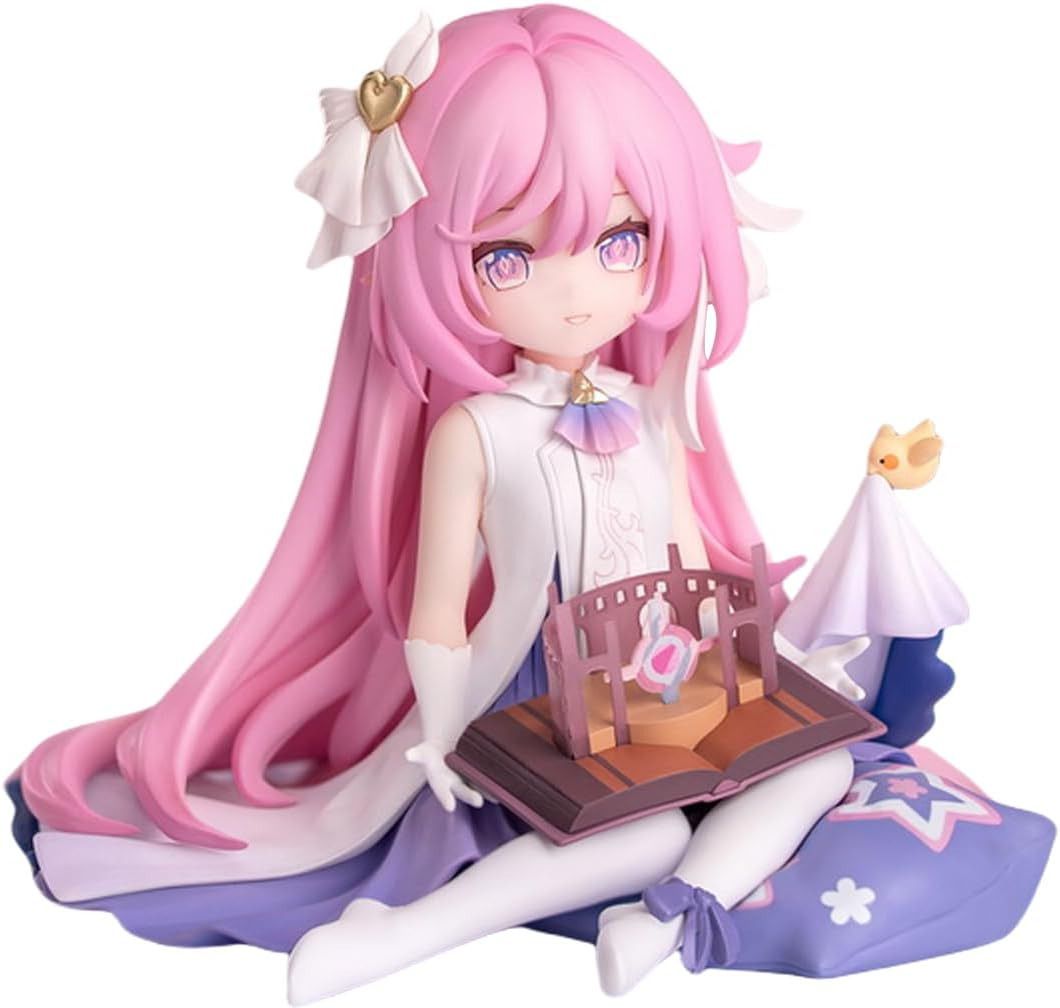 koorichh Cute Pink Anime Girl Figure Toy | Decorative Showpiece for Kids & Anime Fans-picture-22