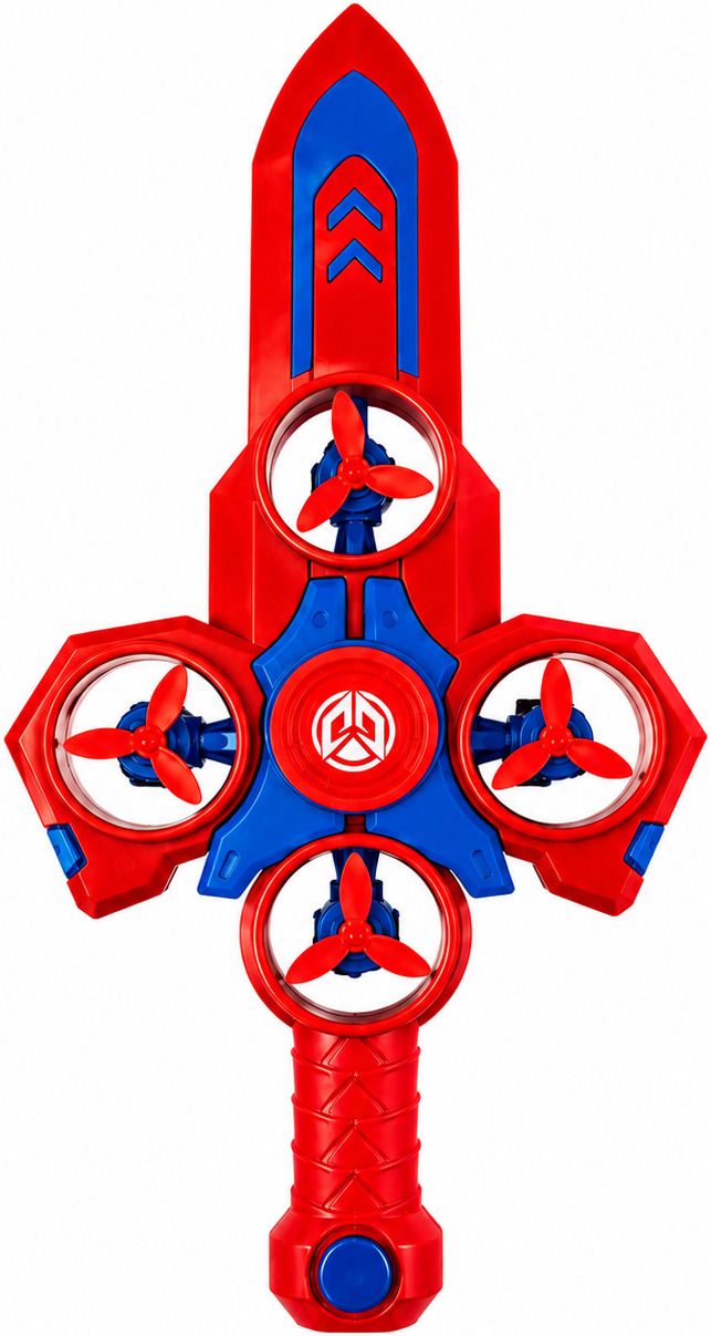 braintastic 2-in-1 Inertia Spin Sword Toy for Kids 3+ Years Maces & Swords-picture-21