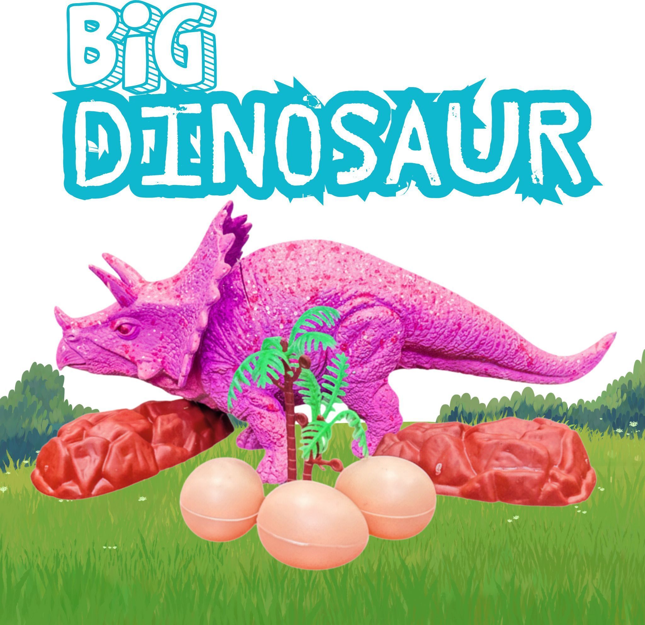 navrangi Big Dinosaur Toys for Kids -Educational Jurassic Big Triceratop Dinosaur Toys-picture-37