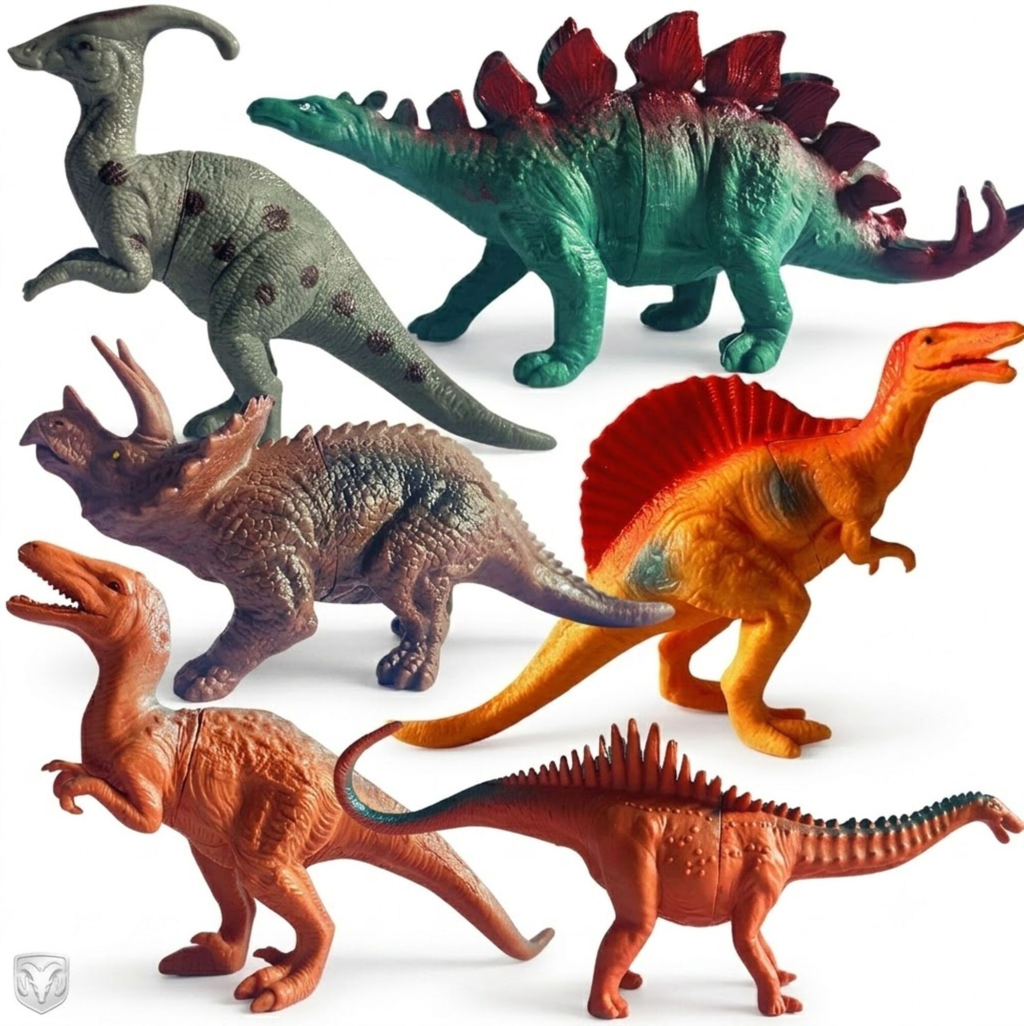 playhubs 6PC Big Dinosaur Figure Toys for Kids 3+ T-Rex Dino | Birthday Gift & Room Decor-picture-22