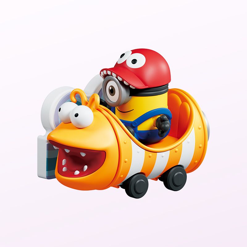 BLOKEES Minions Daadoos Nest Series 01 Roller-dorable Coaster Model Kit-image-36