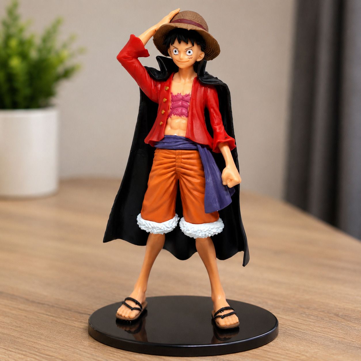 kiva enterprise Monkey D. Luffy Wano Arc Anime Figure 15 cm with Base-picture-13