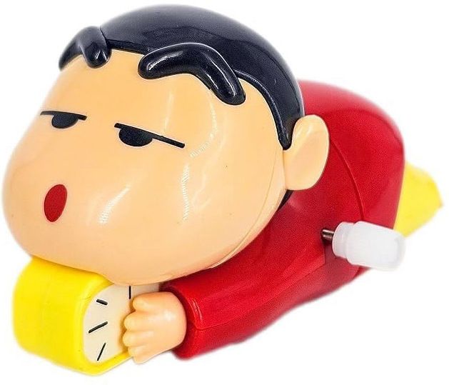 Shinchan Manual Clockwork Crawling Toy | Wind-Up Cartoon Action Figure for Kids-image-29