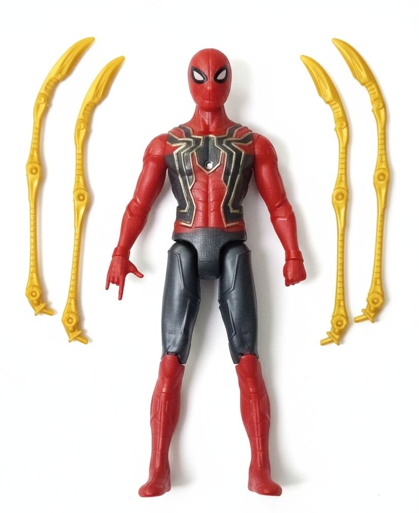 glow-in-the-dark action figure with detachable golden wings