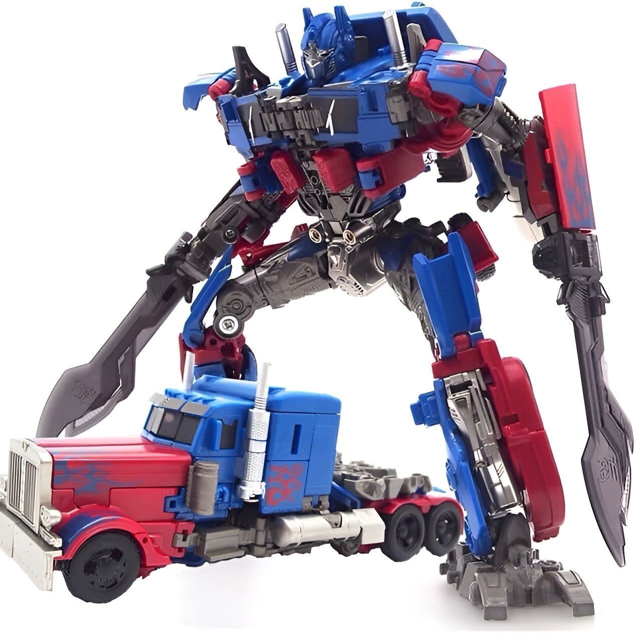 7 Inch Transforming Robot Truck Action Figure Toy–Detailed Mecha for Kids & Fans