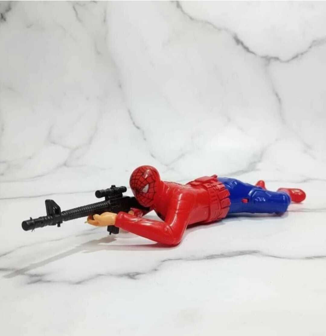 balaji toyes Spider Hero Action Figure Toy with Rifle Gun for Kids-picture-21
