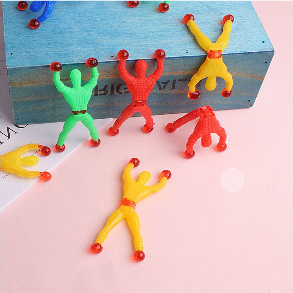 jaaro Sticky Wall Climbing Toy Set, 5 Flexible Climber Men for Kids Playtime-picture-10