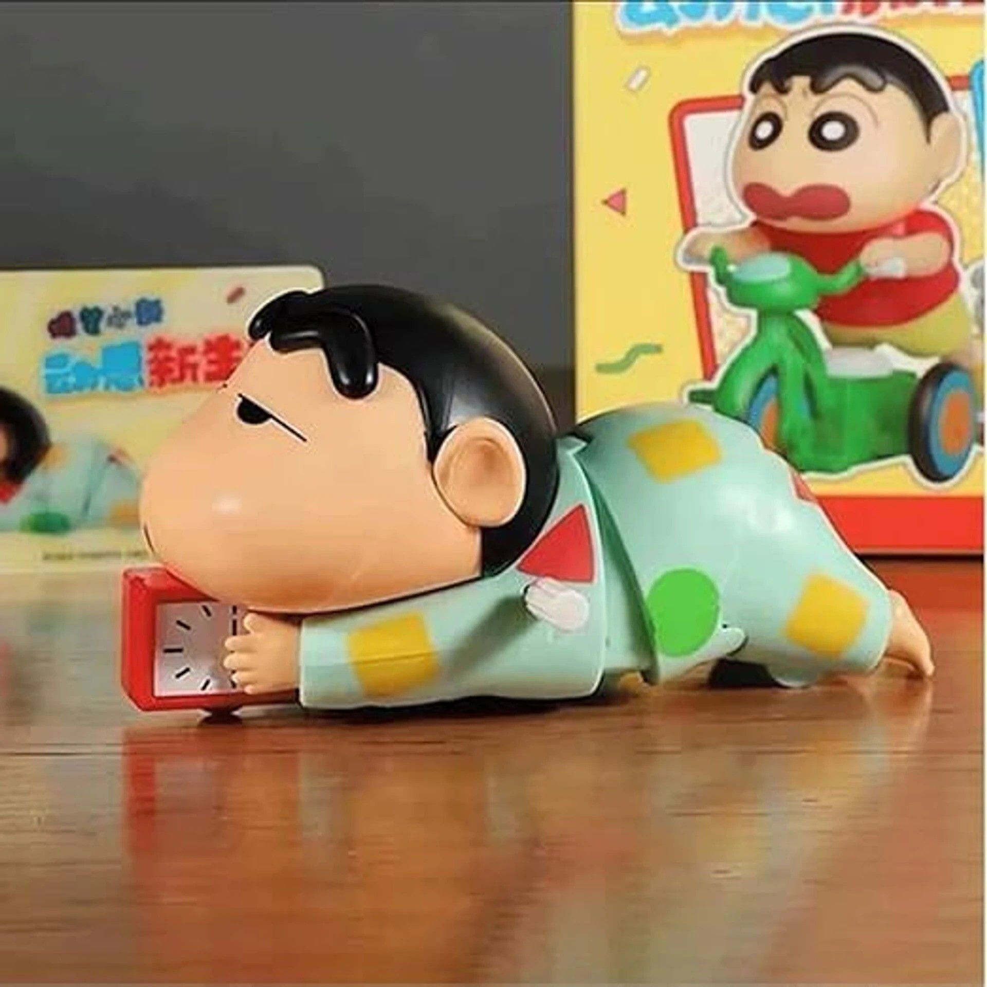 toiisweet Shinchan Toy for Kids, Crawling Shinchan Action Figure Movable-picture-35