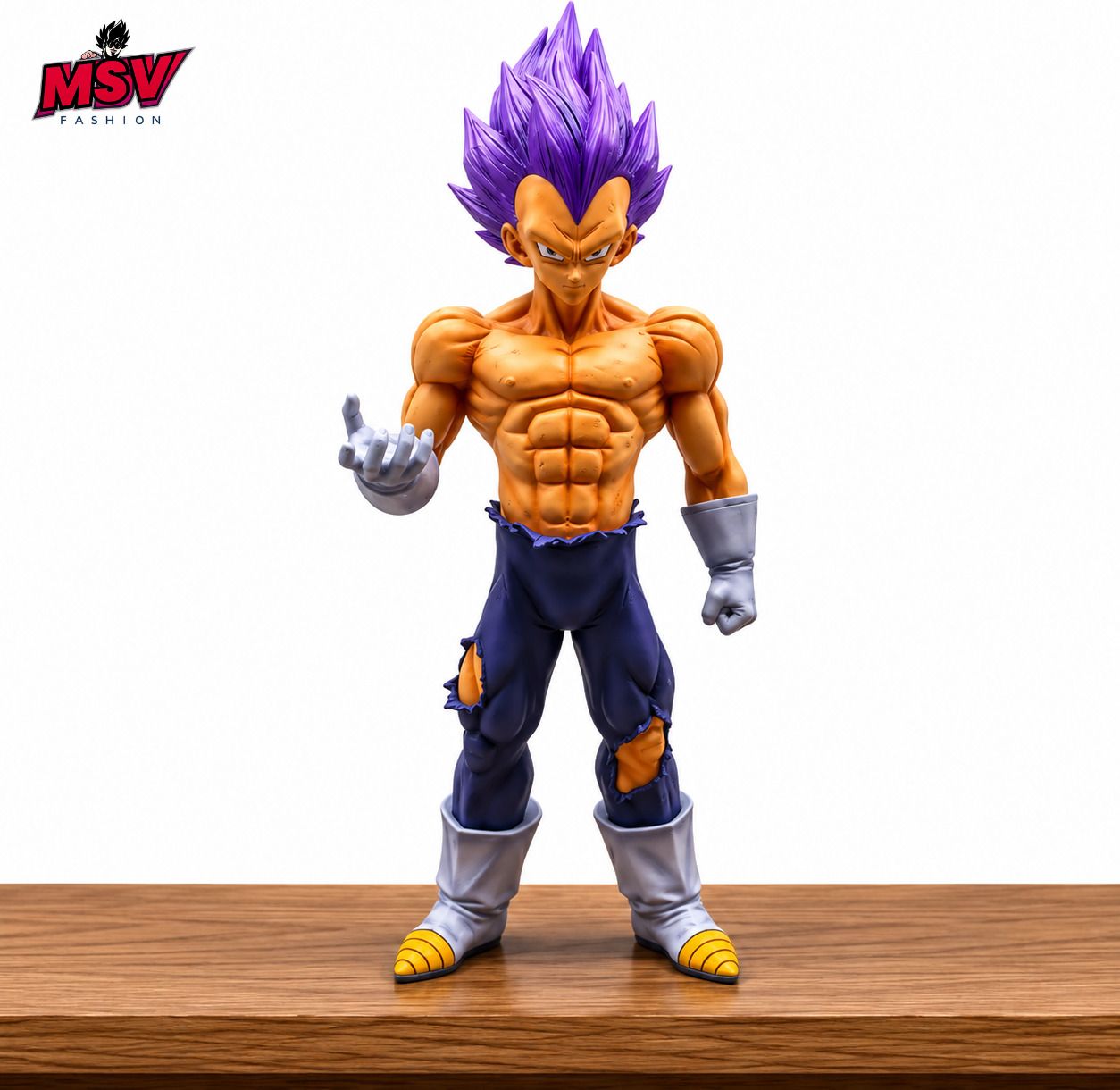 msvfashions Vegeta Purple Hair Battle Damage-picture-18
