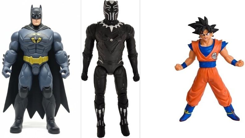 Pack Of BATMAN BLACK PANTHER & DBZ Best For Kids Boys Birthday Gifts Return-image-31