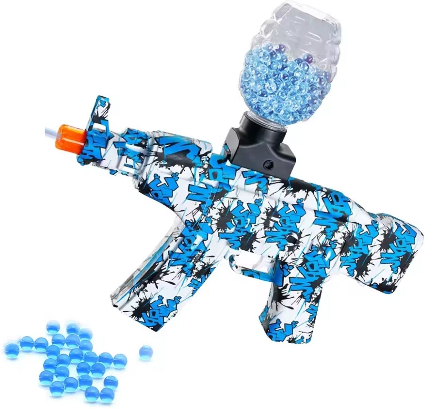 Plastic Toy Gun Electric AK47 Gel Ball Gun Full-Automatic Gel Blaster Gunss Water Gun-image-31