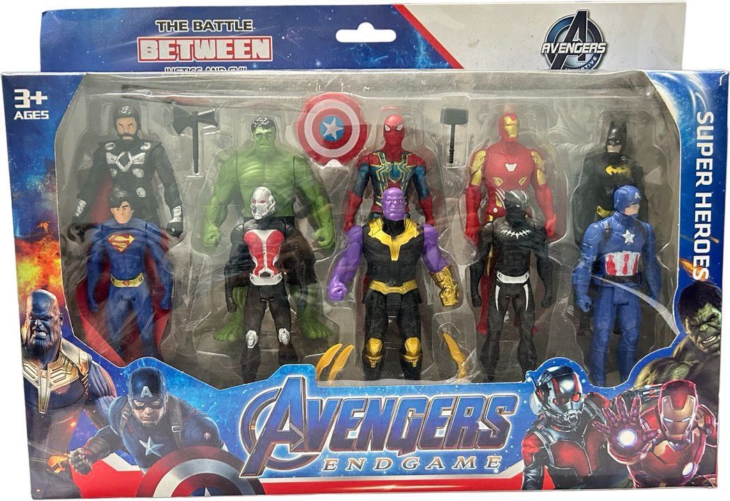 Avenger Action figure toy set of 10 superheroes