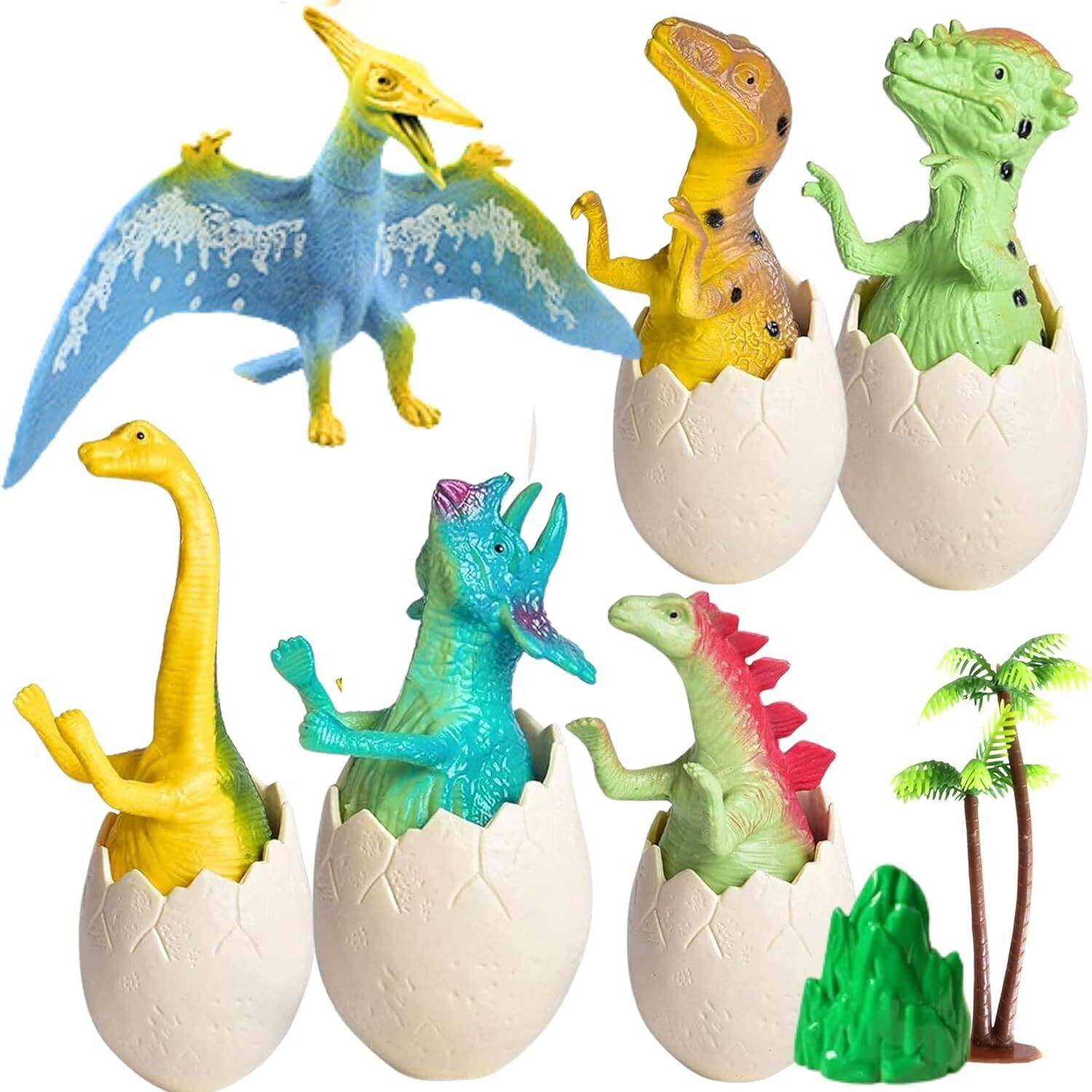 Dinosaur Animals Toy for Kids 10 PCS Realistic Action Figurine Dino Egg For Toy-image-21