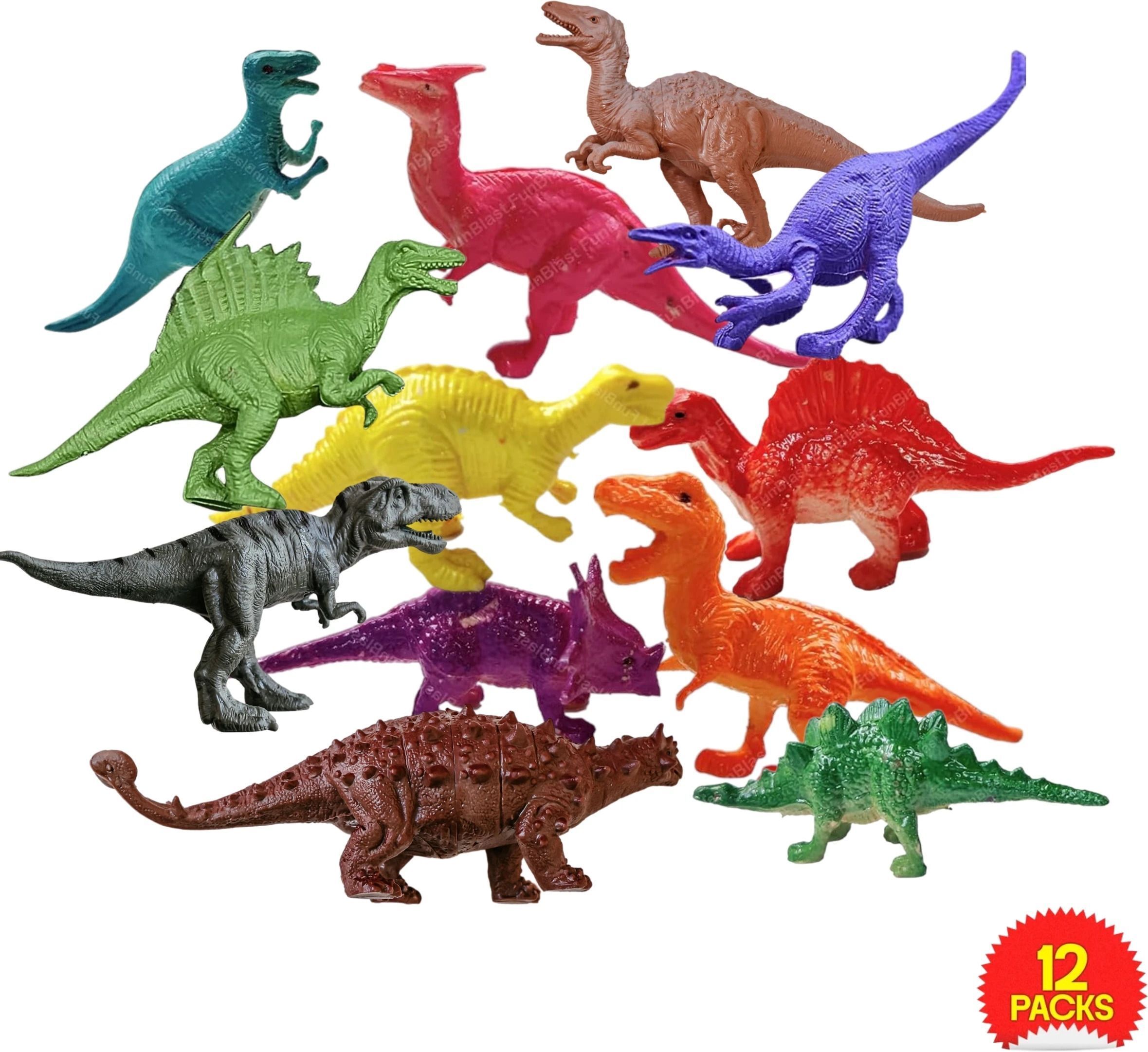 navrangi Dinosaur Toys for Kids – 12-Piece Colorful Dinosaur Toy Set, 5-6cm Each-picture-20