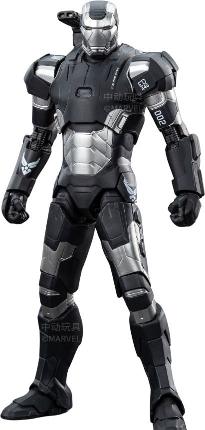 marvel War Machine Mark II Action Figure, Interchangeable Parts & Stand, Collectibles-picture-3