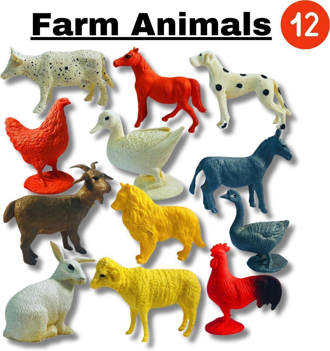 navrangi FRealistic Farm Animal Toys for Endless Fun – Perfect for Kids-picture-3