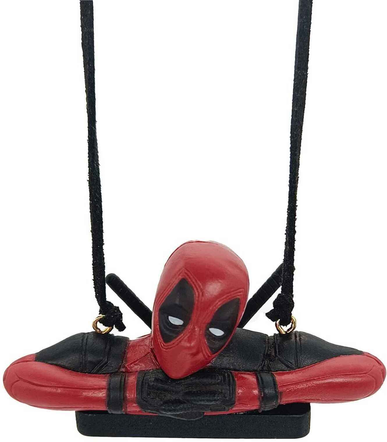 Hanging Deadpool Action Figure for Car Dashboard Rear Mirror Swinging Toy D3-image-29