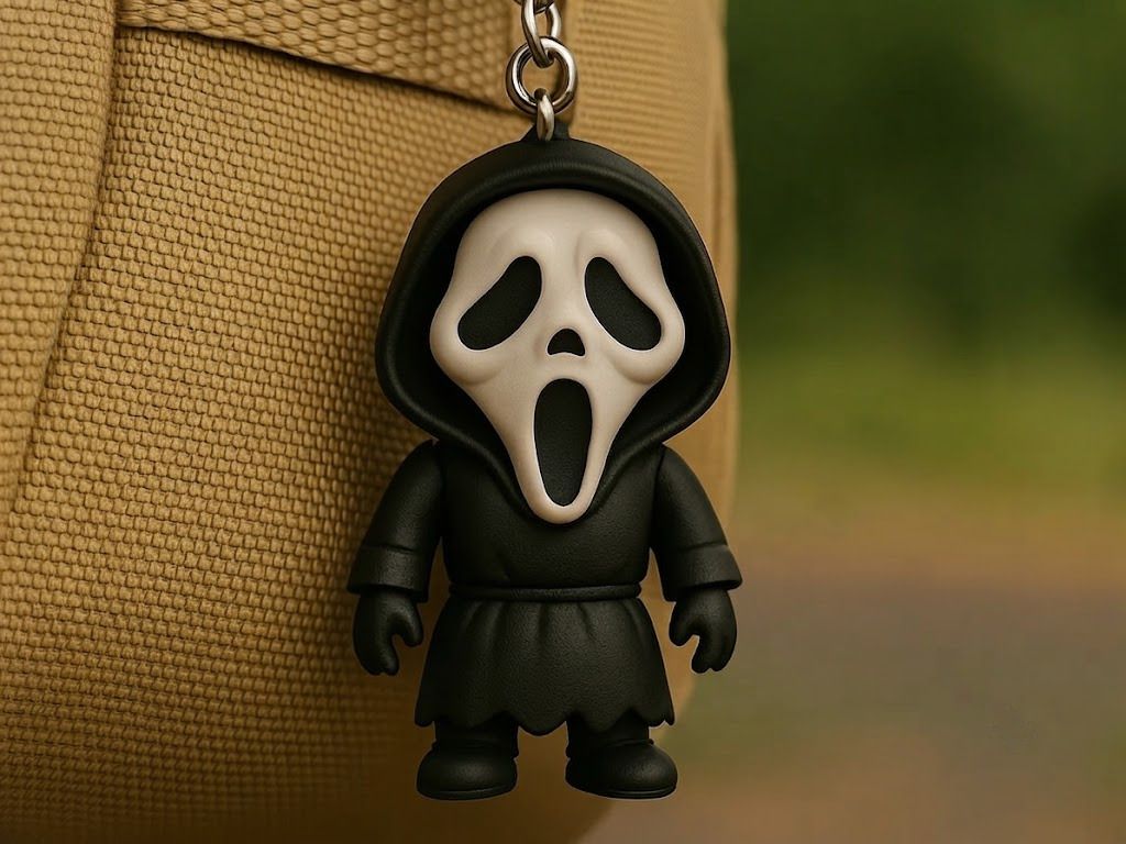 3dridalstudio Spooky Ghostface 3D Printed Keychain Collectible Figurine Bag Charm-picture-23