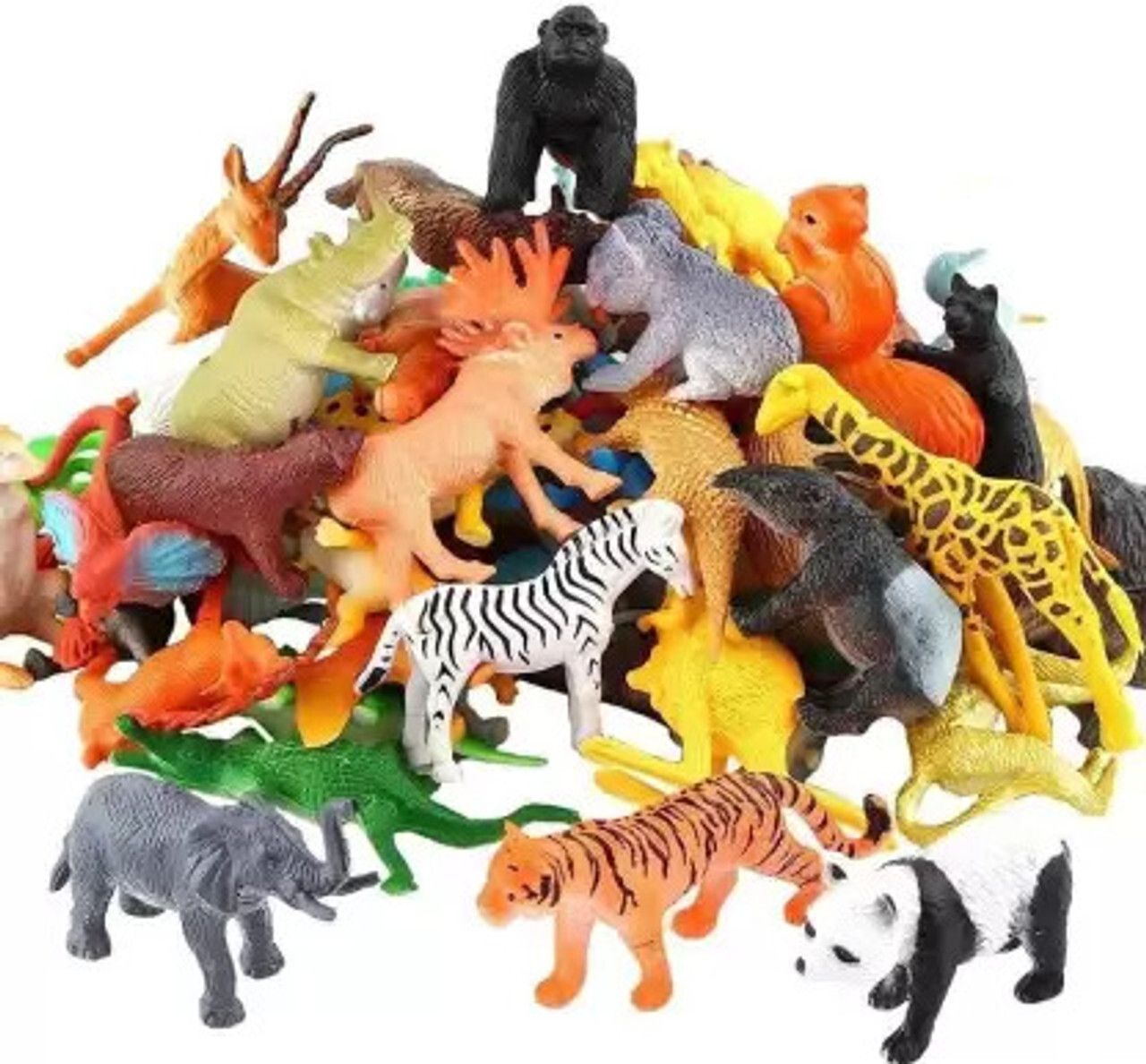 Jungle Roar Animal Figurine Set – Durable Plastic Toys
