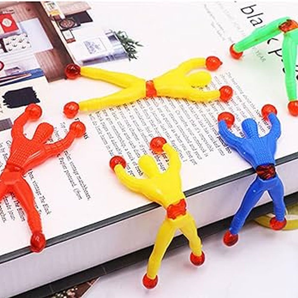 jaaro Sticky Wall Climbing Men Toy Set, 5 Pcs Fun Indoor Party Toys for Kids-picture-32
