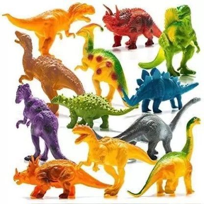 navrangi Dinosaurs Animals Figures Toys Set with Tree and Barricade for Kids-picture-46