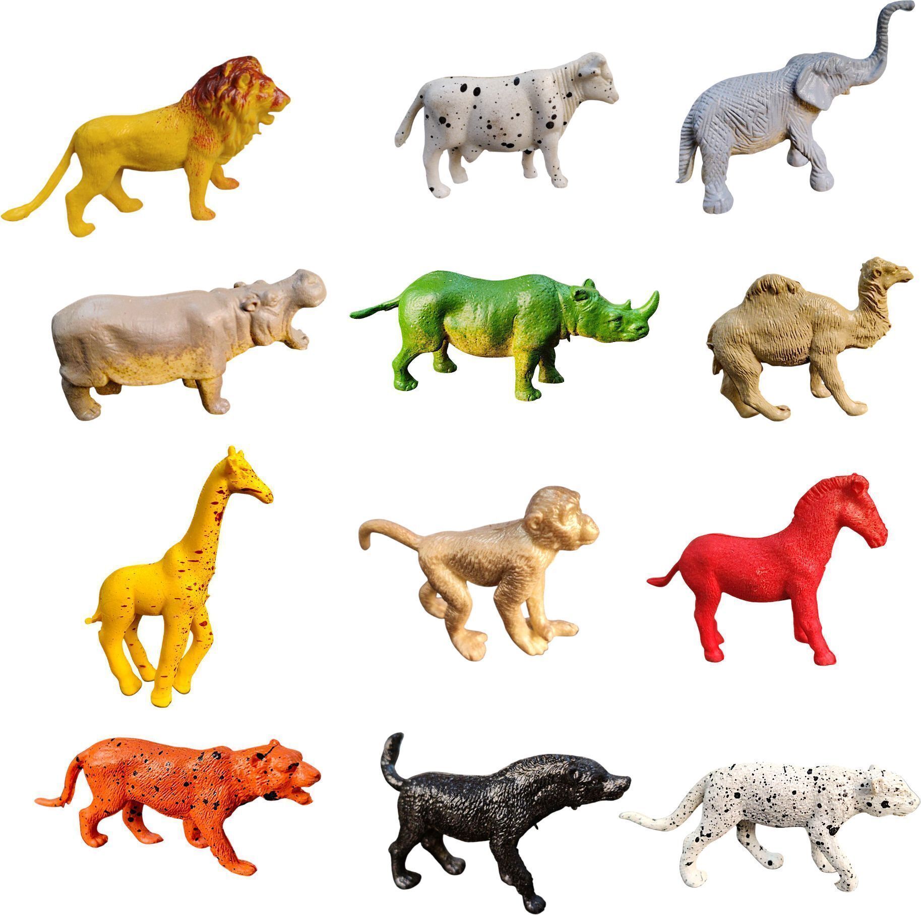 navrangi Mini Animal Toys Set for Kids - Educational Animals Toys for Kids (2 Inches)-picture-6