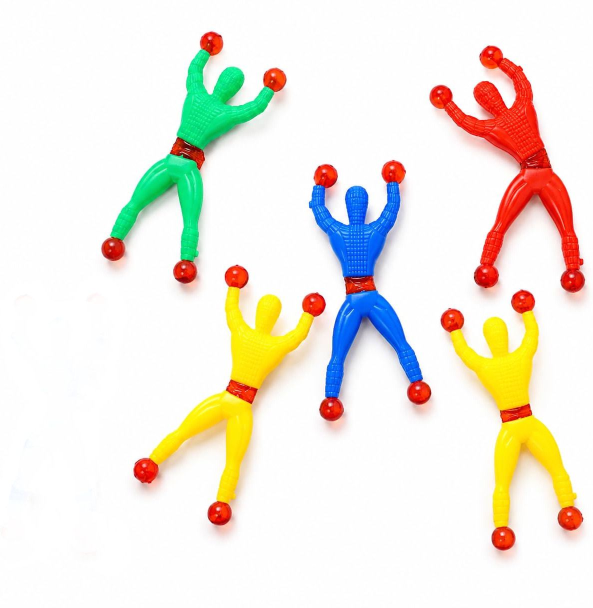 velmi Wall Climbing Sticky Man Pack of 5, Kids Return Gift Party Favor Toy-picture-37