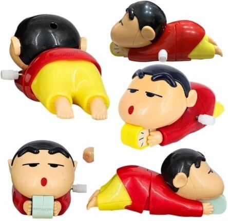 pmw Cute Shinchan Crawling Moving Action Figure Toy – Movable & Crawl Cartoon Toy-picture-48