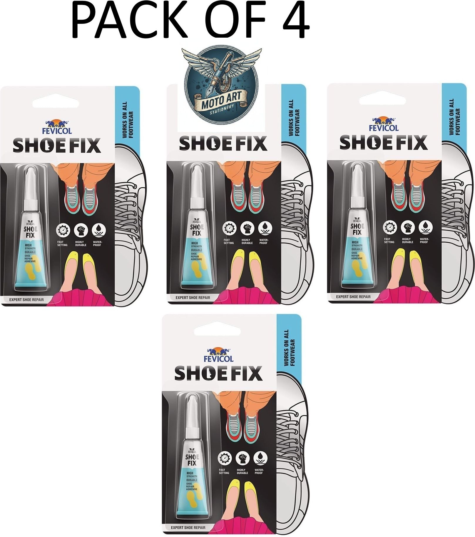 motoart Pidilite Fevicol Shoefix High Strength Durable Shoe and Footwear Repair 2ML-picture-33