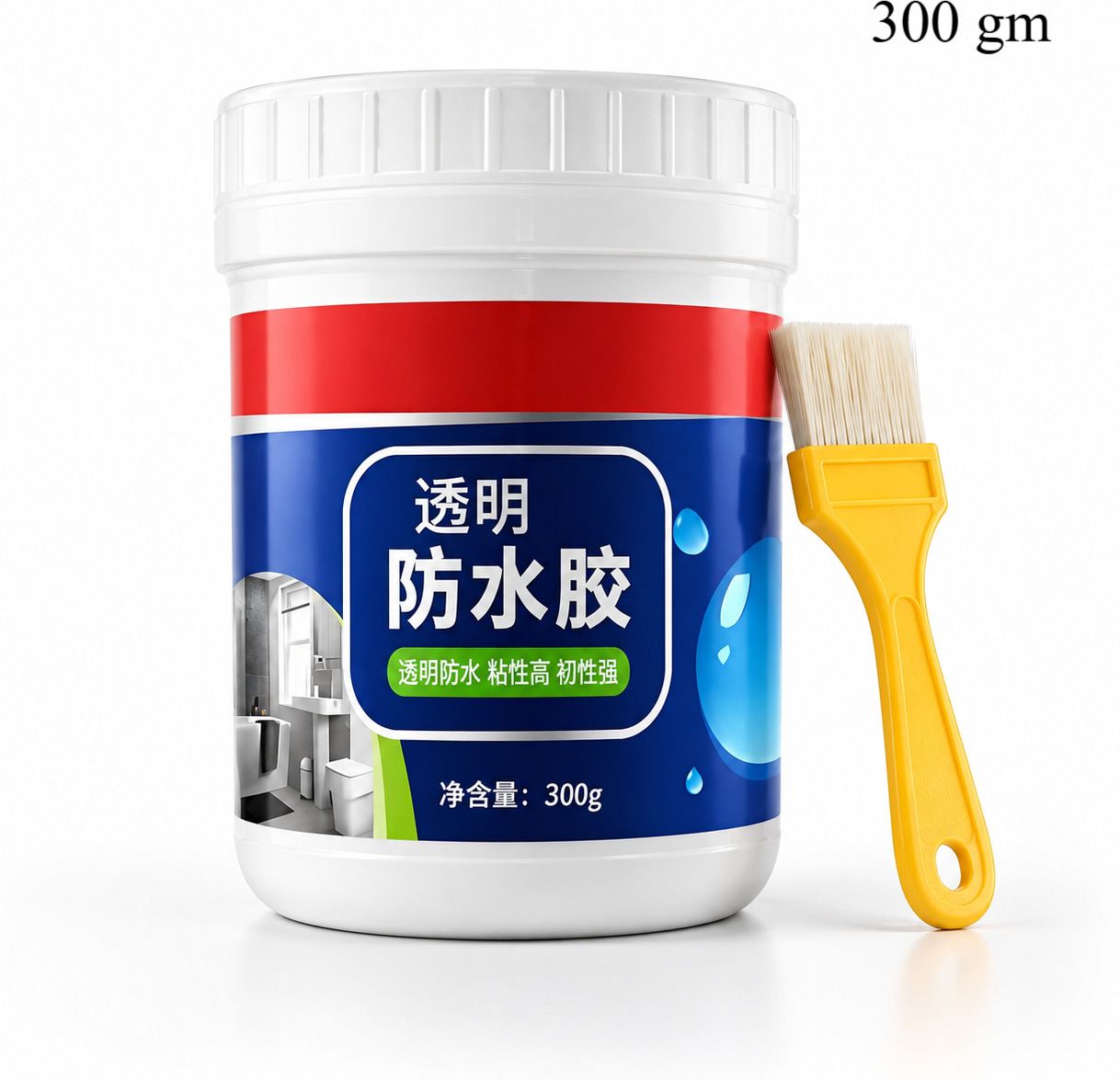 elviora Transparent Waterproof Glue 300g Roof Leakage Solution Wall Crack Repair Glue-picture-48
