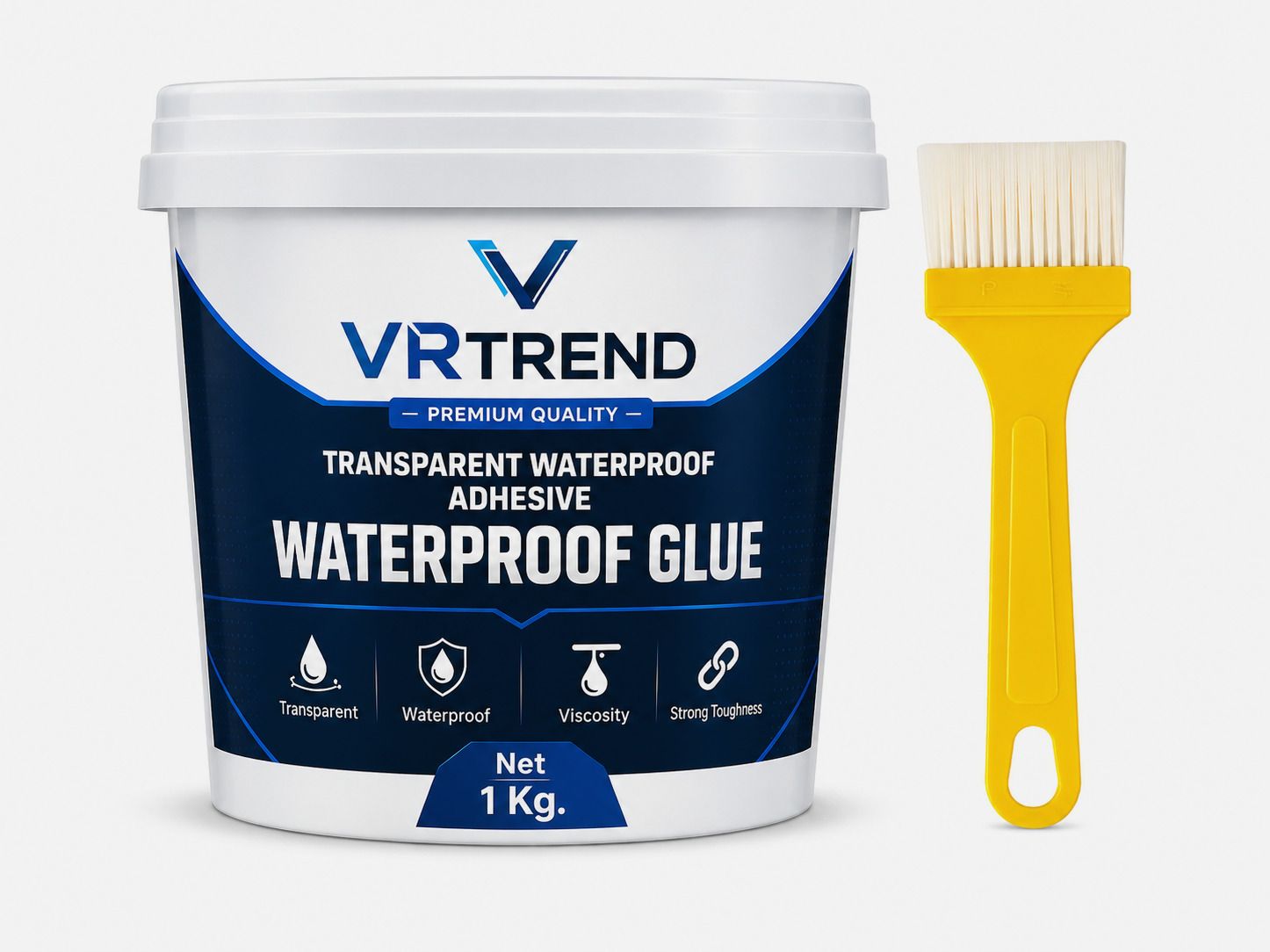 Clear Waterproof Coating Glue 1Kg Glue-image-1